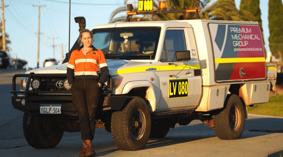 Jobs for women in mining industry in Australia.