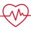 A heart icon for Medibank Health Insurance Discounts.