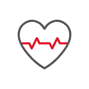 A heart icon for Health & Wellbeing.